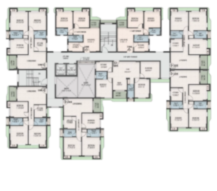 Tower B 2nd, 4th, 6th Floor Plan